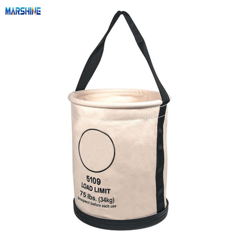12-inch canvas harde bodem gereedschapstas