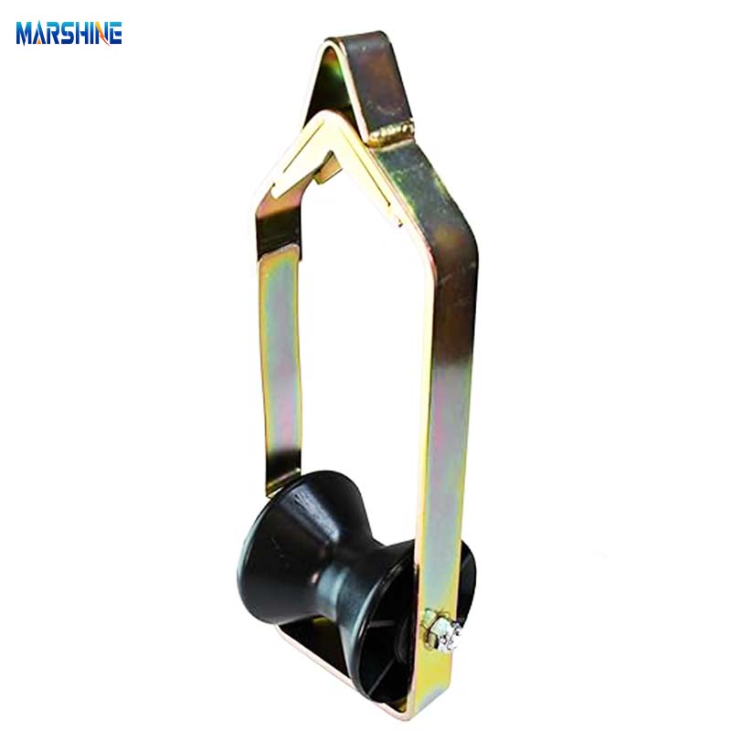 Hoe u marsoverafvalkabelroller aluminium frame nylon kabelstekenblok gebruikt