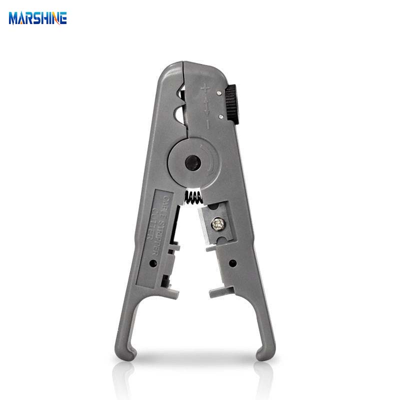 Hoe gebruik je de MARSHINE Compacte twee-in-één kabelschaar kabelstripper?