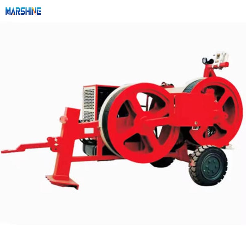 Hoe u een hydraulische kabeltrekspanner met dubbele trommel gebruikt