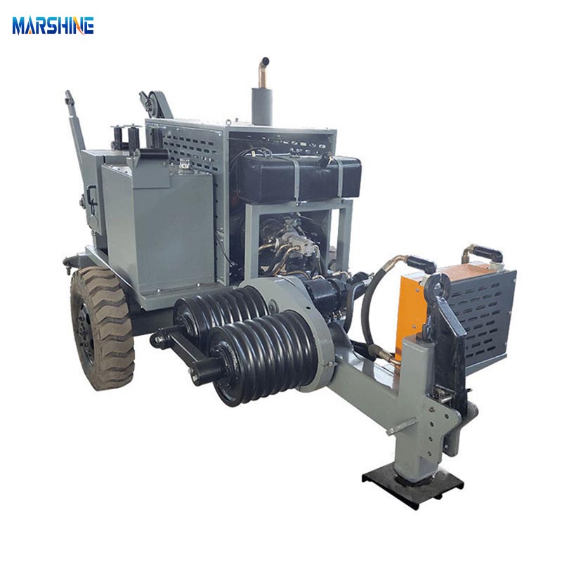 Wat is een hydraulische kabeltrekker en hoe verbetert deze de efficiëntie van de kabelinstallatie?