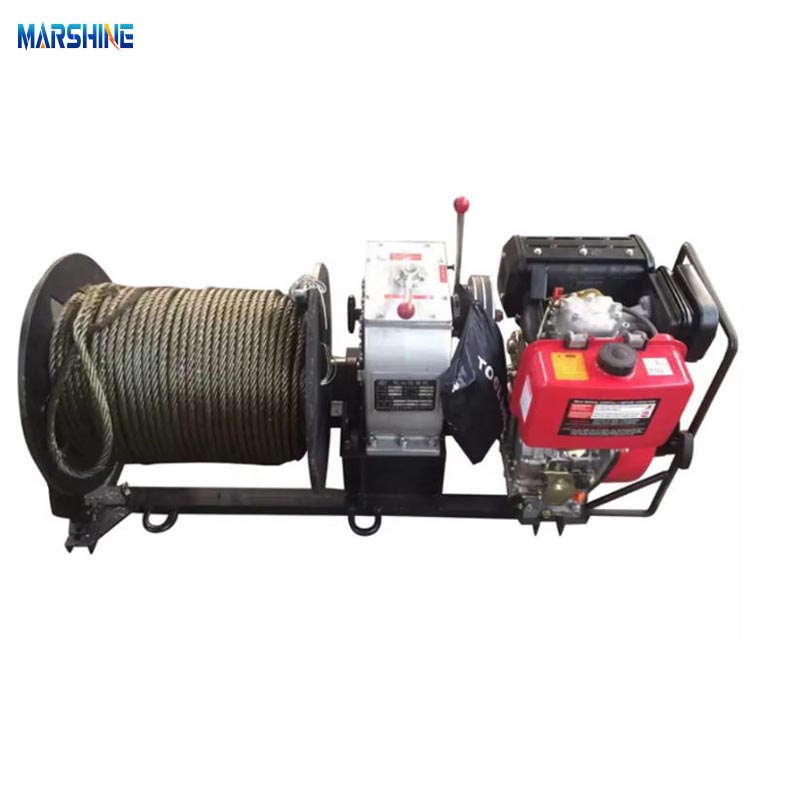 3T motor aangedreven dieselkabel lier