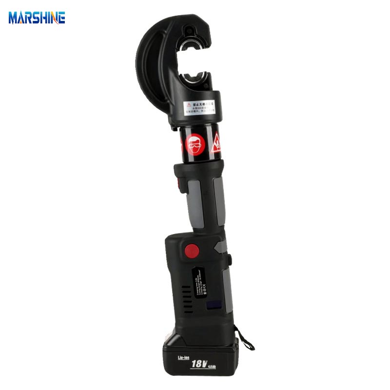 ES-400B Hydraulische krimptang op lithiumbatterij met rechte handgreep