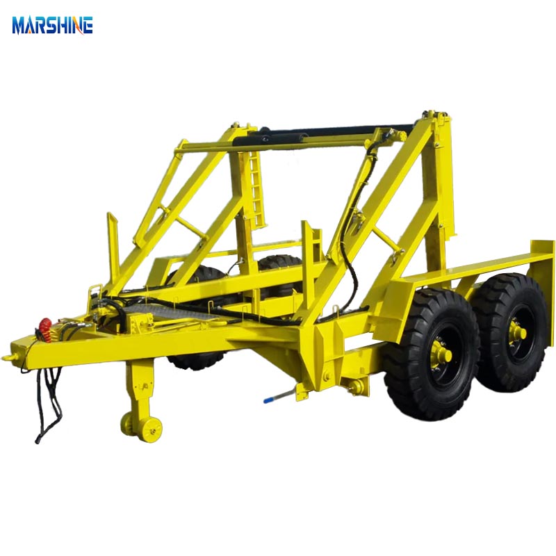 MAR-CD-700 Kabelhaspelaanhangwagen met dubbele as