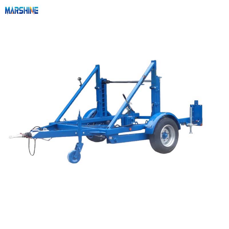 Mechanisch heffen MAR-PT-60 kabeltrommelaanhangwagen
