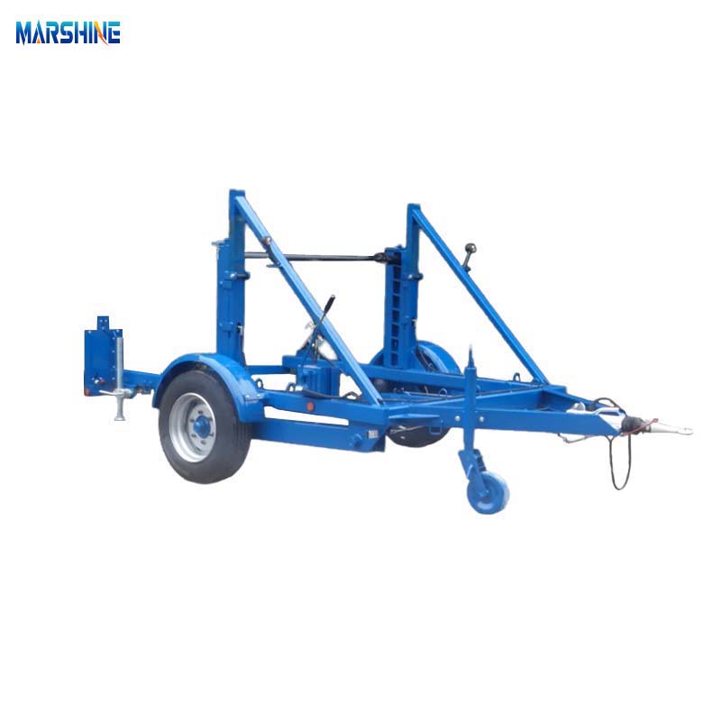 Mechanische ondersteuning MAR-PT-70 kabeltrommelaanhangwagen
