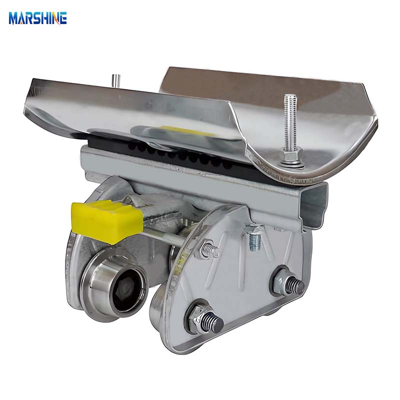 Bovenliggende C-railrail I Beam Ophangkatrol Kabelspanblok