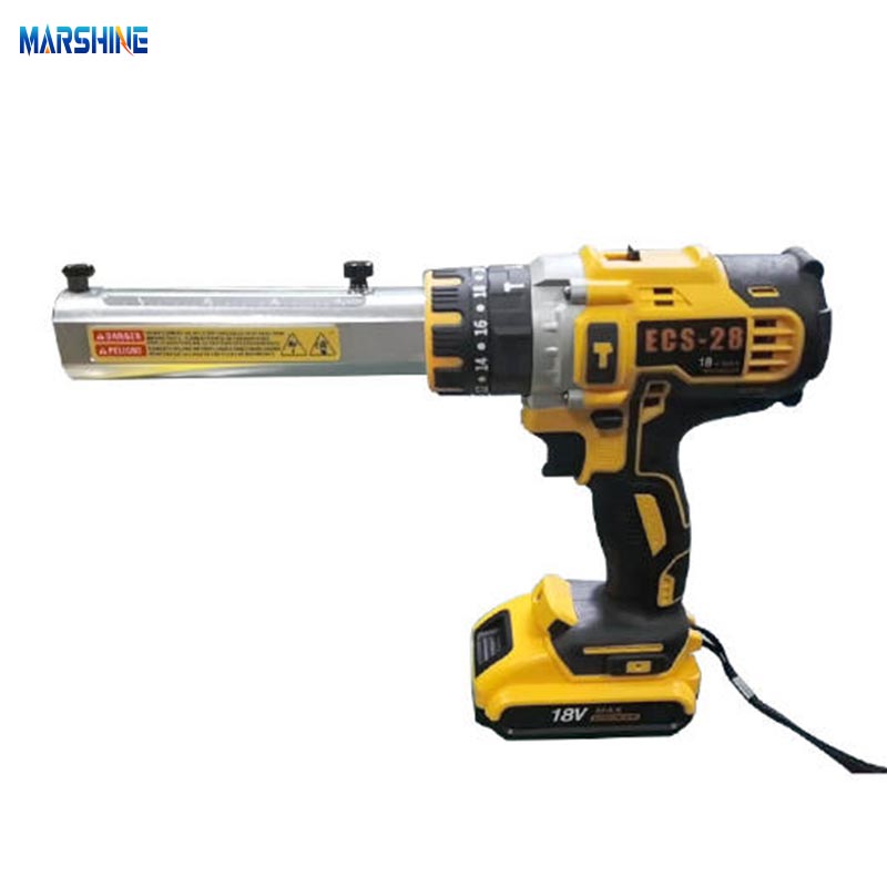 Oplaadbare, snelle draadstripper met enkele trommel